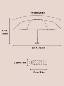 1 pièce Super mini parapluie de poche capsule avec protection UV, protection contre la pluie et le soleil, portable et pliable pour le rafraîchissement estival, la plage, les voyages