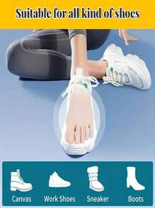 10pcs Breathable Silicone Toe Caps With Toe Separator, Prevent Friction & Sweat & Waterproof, Transparent