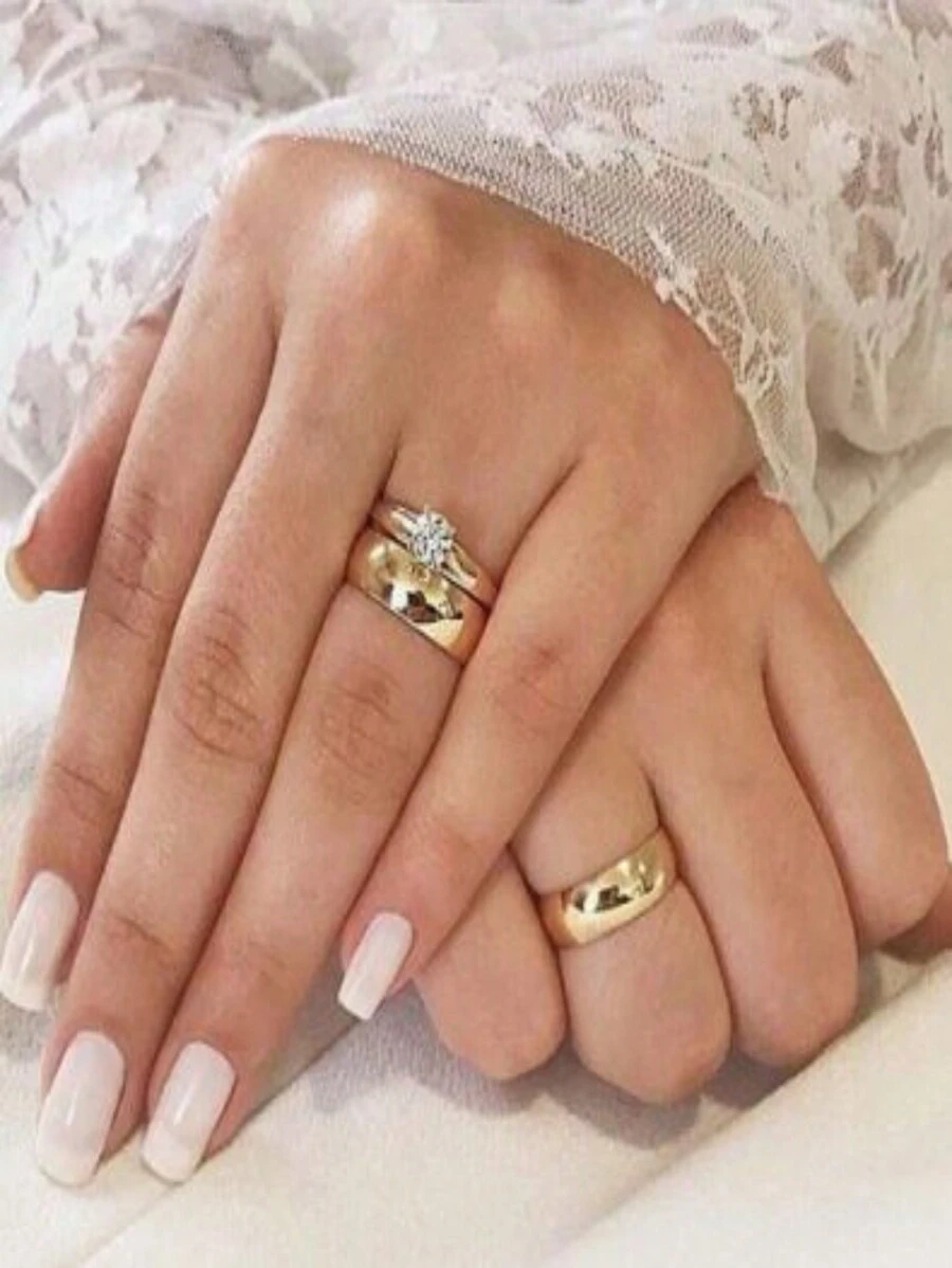 Single Ring - 金色 - 查看 1