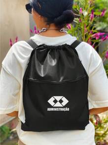 Men Tote Bags - 黑色 - 查看 3