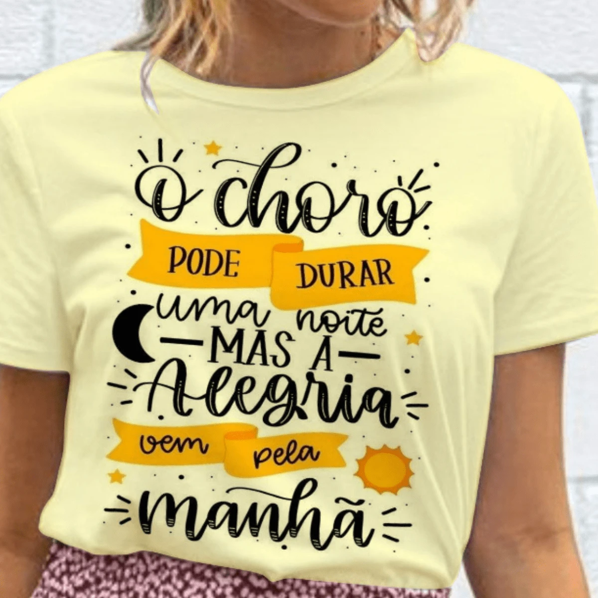 Women T-Shirts - Màu vàng - Xem 1