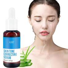Serum chỉnh màu GZE - Tranexamic Acid Ester Salt và Niacinamide Dành cho vết thâm, tổn thương do ánh nắng và vết đồi mồi - Skincare Face - Màu xanh ngọc - Xem 4
