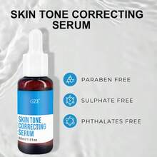 Serum chỉnh màu GZE - Tranexamic Acid Ester Salt và Niacinamide Dành cho vết thâm, tổn thương do ánh nắng và vết đồi mồi - Skincare Face - Màu xanh ngọc - Xem 10