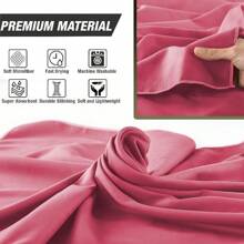 1 Stück schnell trocknendes Handtuch, ultrafeine Reisehandtuch-Faser, geeignet für Camping, Strand, Fitnessstudio, Sport, Yoga und Schwimmbad (Pink), Badezimmer Dekor, Sommer Strand Essentials, Rückkehr zur Schule