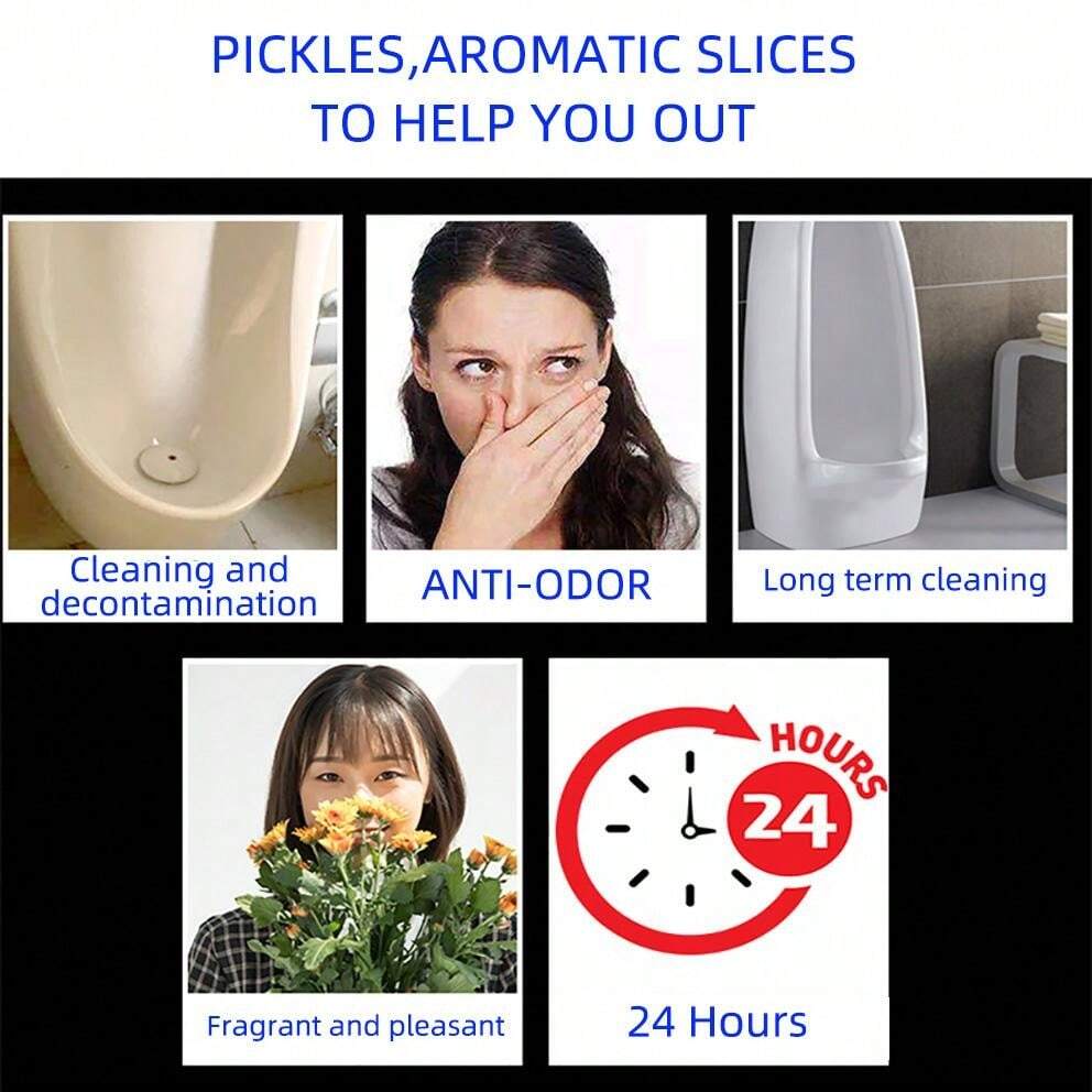 Toilet Urinal Deodorant Urinal Scented Tablets Toilet Odor Removal Pad
