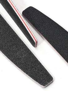 10 chiếc dũa móng tay hai mặt hình lưỡi liềm, độ nhám 100/180, dụng cụ làm móng, dụng cụ làm móng nghệ thuật, đồ dùng học tập, móng tay, dụng cụ làm móng giả. - màu đen - Xem 7