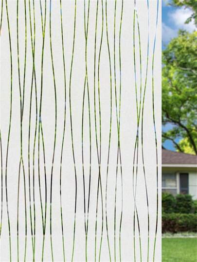 1 Rotolo Di Pellicola Per Finestra Adesivo Opacizzante A Protezione Della Privacy E Luce Con Attacco Statico Per Ufficio E Casa