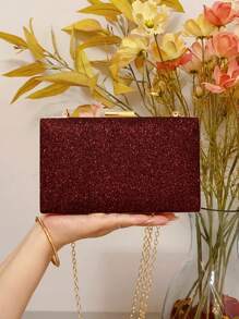 Women Evening Bags - Màu Đỏ Sâu - Xem 1