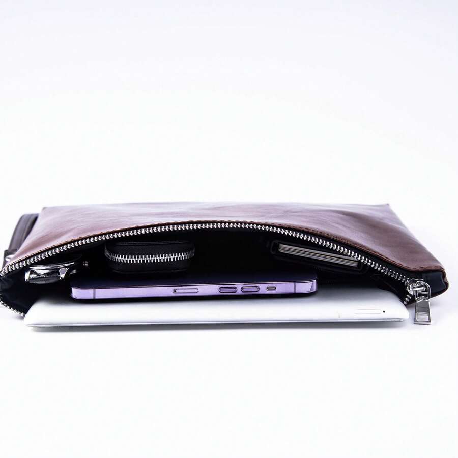 Herren Clutch Tasche Umh ngetasche Wasserdichte Ausgangstasche Dokument 