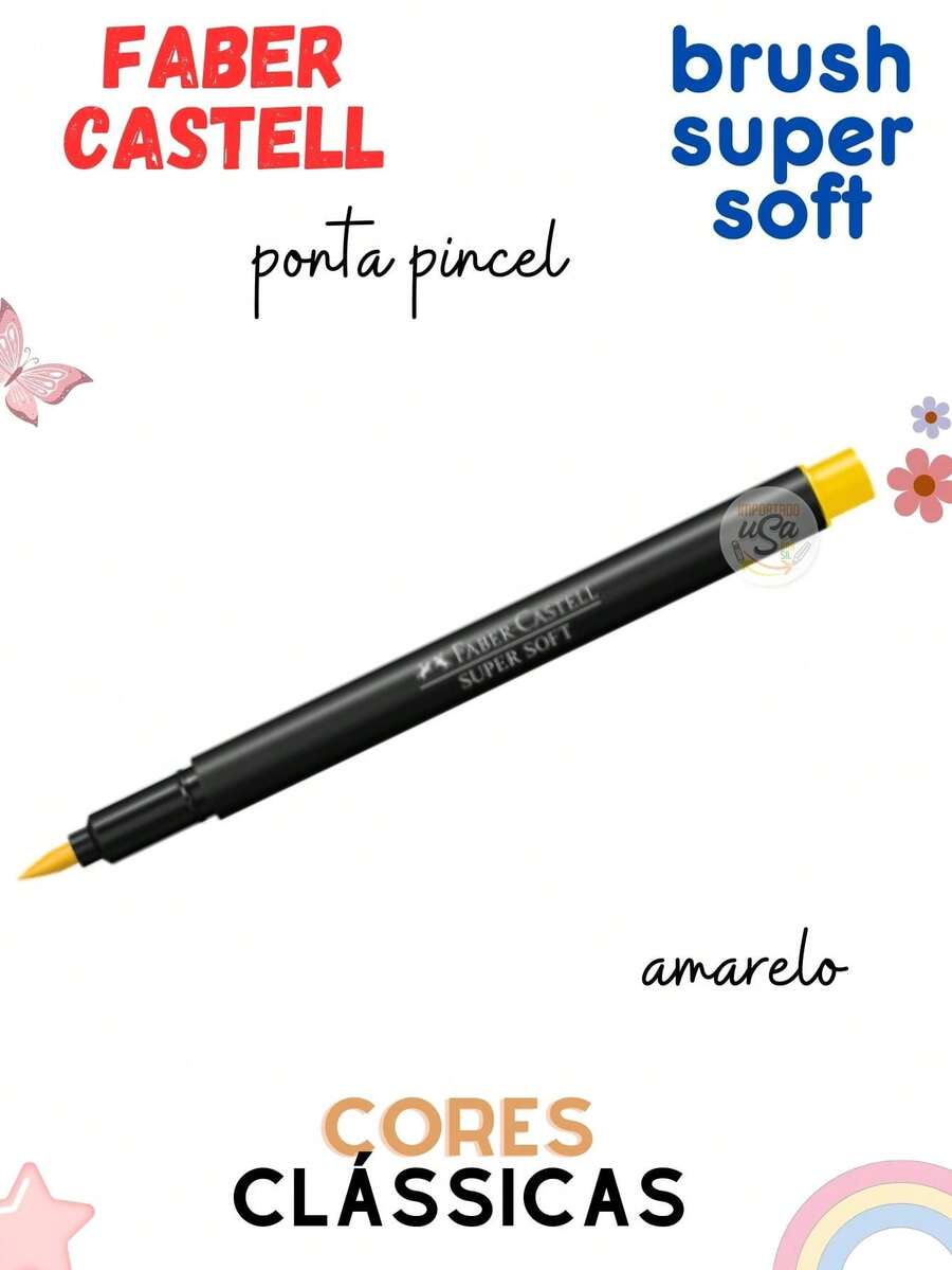 Ballpoint Pens - Yellow - View 1
