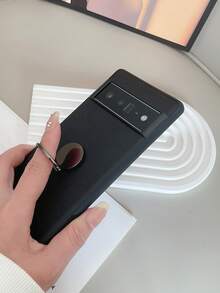 1入摸起來像皮革的雙色防震手機殼,商務保護套帶有環托架,適用於pixel 6a/6pro/7a/7pro/8pro手機 - 彩色 - 查看 5