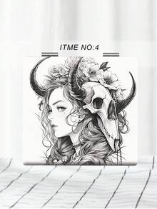 1 Miếng Phong cách Gothic Có thể mang đi Gấp lại Siêu mỏng Thép không gỉ Đối xứng , Thích hợp Đối với Tất cả Lứa tuổi Và Dịp - Nhiều màu - Xem 13