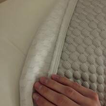 Almohada de embarazo, almohada ajustable de cuerpo completo, almohada de maternidad de soporte suave con funda extraíble para la espalda del vientre y la pierna - Gris - Ver 9