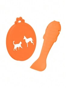 寵物貓狗罐頭蓋密封套裝 + 食物勺 +易拉罐開啟器,帶有保鮮矽膠密封蓋 - 彩色 - 查看 16