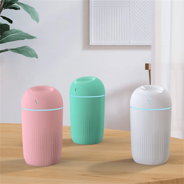 Mini Umidificador Difusor Aromatizador  Portátil Usb Led Aromatizador De Ambiente Purificador De Ar Casa Escritório Escola