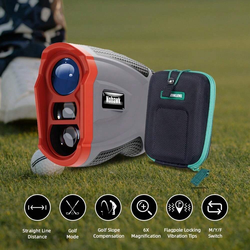 NOHAWK One Piece HD LCD 1000M Rechargeable Monocular With Unique Magnet ...