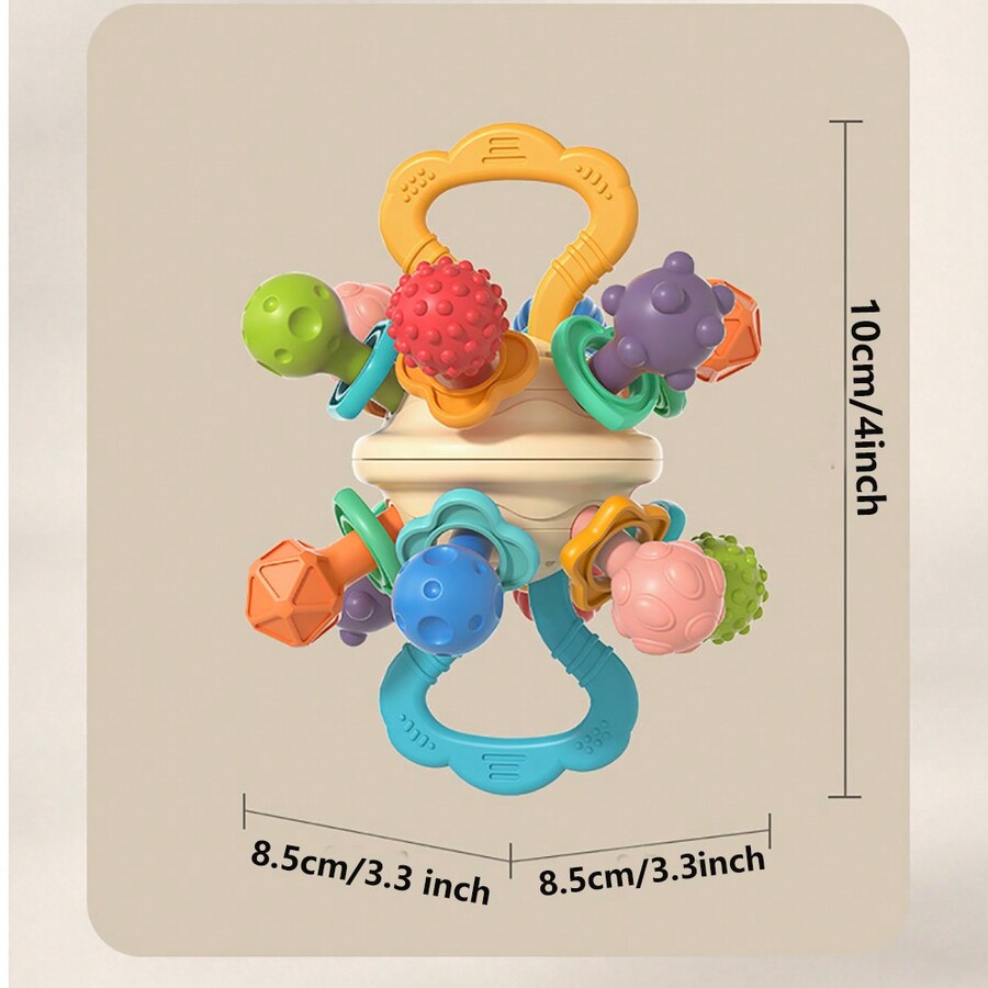 Baby Teething Toys Infant Sensory Chew Rattles Toys Newborn