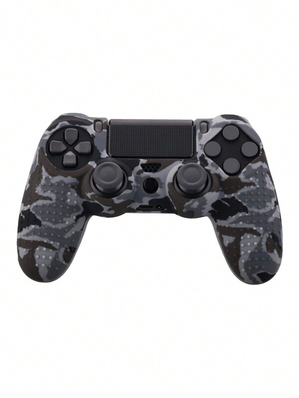 Housse de protection PS4, Étui en silicone, Étui en silicone imperméable, Étui anti-dérapant résistant aux particules compatible avec la manette PS4