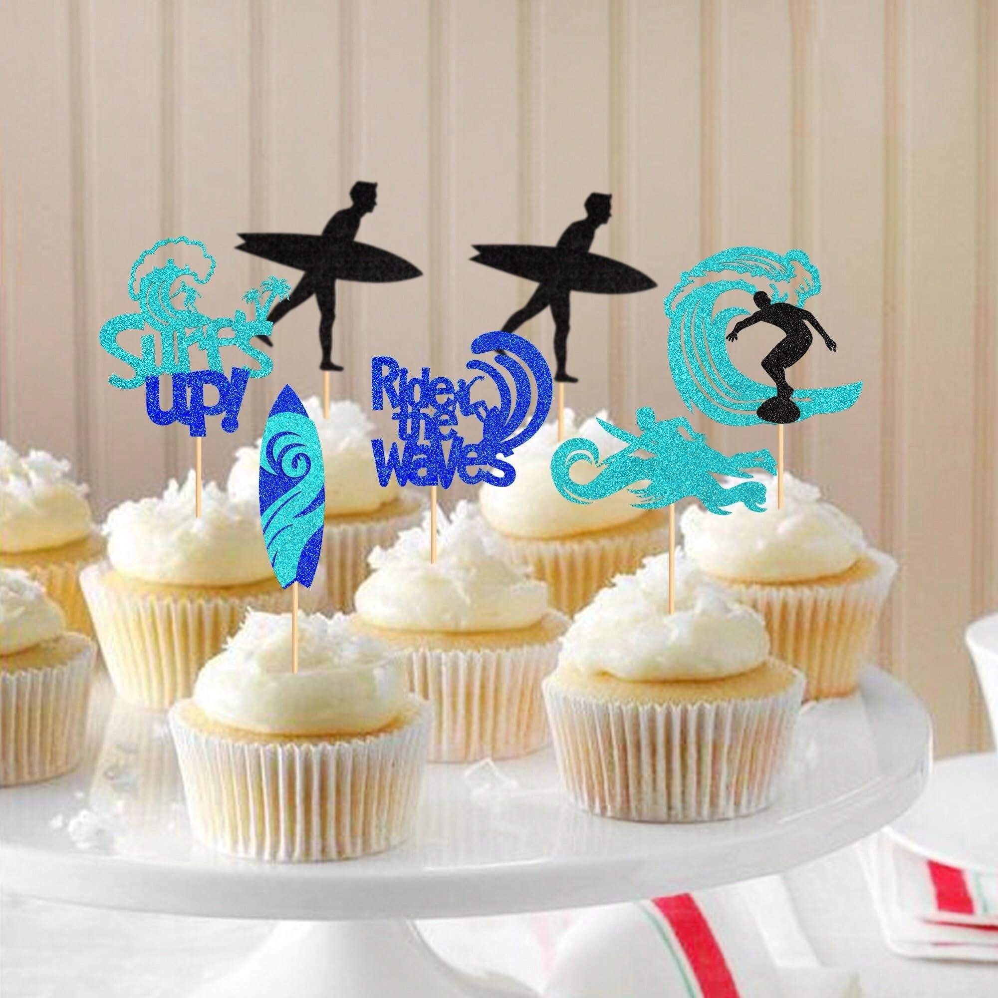 Decoración Para Tartas Y Cupcakes Con Temática Náutica Para Fiestas De Baby  Shower Suministros Para Tartas, image size:2000x2000