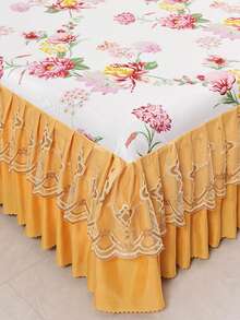 1 Miếng Hai Lớp Ren Cắt tỉa Hoa In Váy ngủ In Nhiều loại Kích thước , Hàn Quốc Phong cách , Chế tạo Của Lụa băng Thích hợp Đối với Nhà  Phòng ngủ Và Du lịch ngoài trời - Nhiều màu - Xem 6