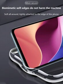 2 Miếng Dán Bảo Vệ Màn Hình HD Và Space Shell Tương Thích Với Điện Thoại Xiaomi, Redmi - trắng - Xem 3