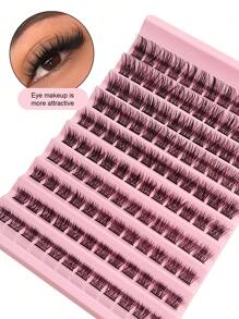 Asiteo Asiteo 120Pcs Clusters Individual Lashes Soft Natural Faux Mink False Eyelashes DIY Eyelash Extension Lash Clusters,Eye Lash Clusters,Individual Eyelashes,Lashes,Fake Lashes