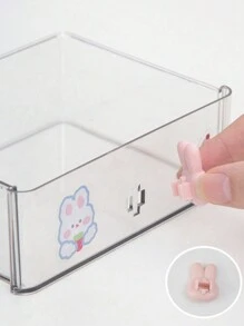 1 Miếng Dễ thương Kẹo Màu sắc Văn phòng phẩm Bàn Lưu trữ Tủ Với Hai Ngăn kéo Ngăn đựng bút chì Ins Văn phòng Bút Tủ Kawaii Dung lượng lớn Không thấm nước Học sinh Giá đỡ bàn Cho cô gái - Hồng - Xem 8