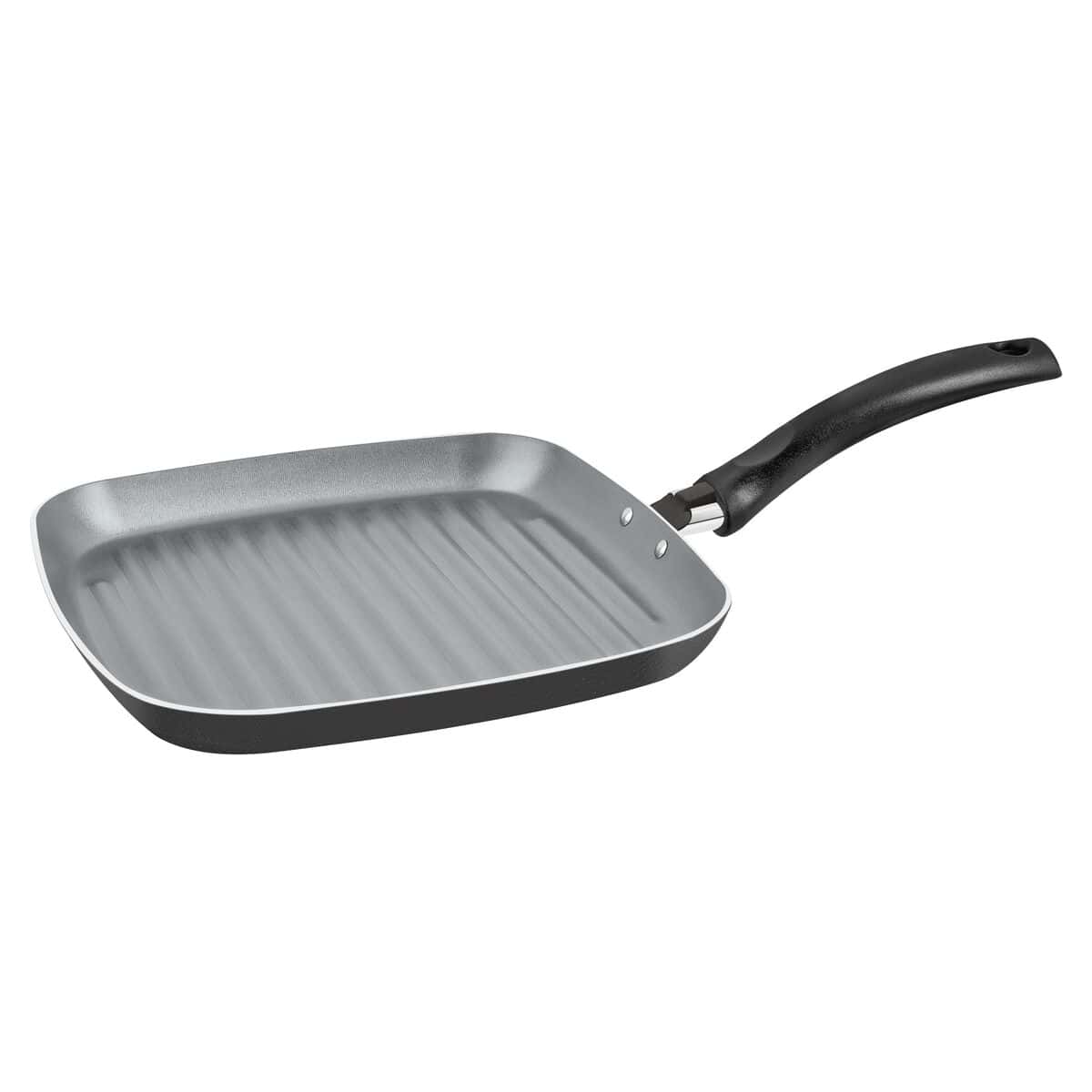 Bistequeira Turim em Alumínio com Revestimento Interno Antiaderente Starflon Max e Cabo Baquelite 24 cm 1 L Grafite - Preto - Visão 1