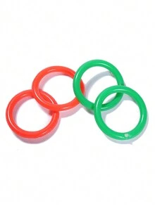 Pvc Inflatable Reindeer Antler Ring Toss Game Toy Set With 4 Rings For Christmas And Other Parties - Brown - View 6