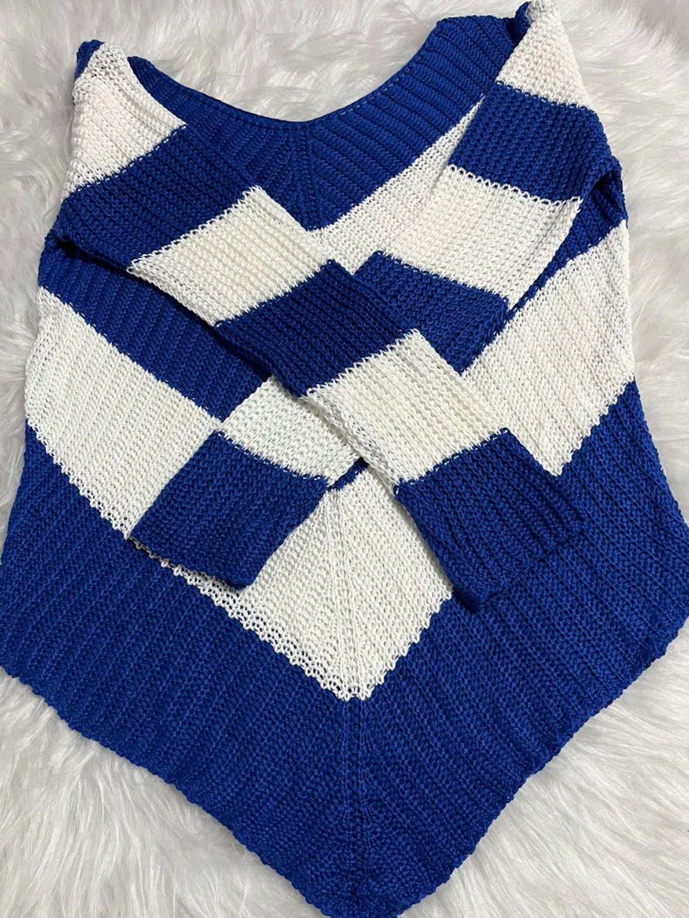 Women Sweaters - Xanh đậm - Xem 1