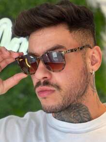 Men Sunglasses - 巧克力棕 - 查看 2