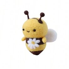 DIY Wool Felt Material Pack Animal Series (Notice: Not Final Product, Need You To DIY!!!). Material Pack Includes: Wool, Felt Operating Foam (Felt Needles Insert In The Foam), Key String And Pin Needle.