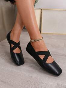 Mocasines planos para mujer de tacón suave, zapatos de trabajo de talla grande con punta redonda, estilo vintage de baja altura tipo penny loafer para el trabajo