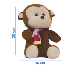 Peluche De Changuito Kawaii - Marrón - Ver 4