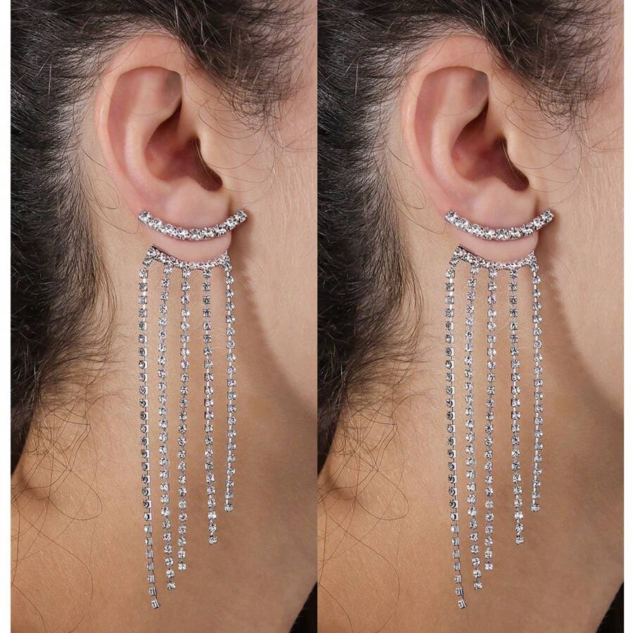 Ear Wraps - 銀色 - 查看 1