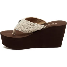 Women's Diver Platform Flip Flop - Cà phê nâu - Xem 4