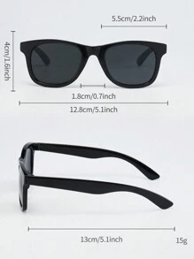 12pcs Set Simple Round Frame Children Fashion Glasses, Metal Hinge Vintage Personalized Suitable For Outing, Daily Wear, Stage Performance, Birthday Party, Unisex