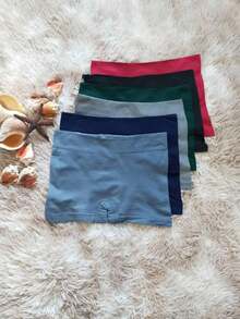 Kit 6 Cuecas Box Boxer Men mascurino cor e a estampa variada