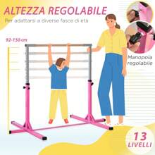 HOMCOM Gymnastics Accessories - 粉色 - 查看 3