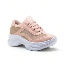 Women Casual Shoes - 白色閃粉+米色閃粉 - 查看 5