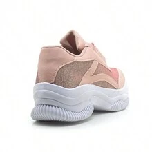 Women Casual Shoes - 白色閃粉+米色閃粉 - 查看 6