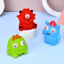 2pcs Randomly Selected Stress Relief Fidget Toys, Including Eye-Popping Monster And Squishy Stress Ball - Multiple Styles - View 9