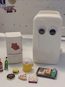 1 Miếng Creative Tủ lạnh Bút Hộp , Bàn làm việc Văn phòng phẩm Hộp đựng , Dễ thương & Đơn giản Bút Đứng , Cho văn phòng , Ký túc xá sinh viên , Phong cách ins - trắng - Xem 4