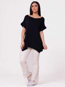 Women Blouses - 黑色 - 查看 3