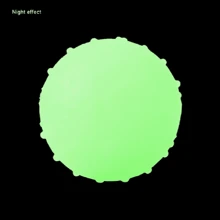 Dog Chew Toy Pet Night Glowing Ball Puppy Molar Interactive Rubber Luminous Balls - White - View 10