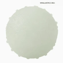 Dog Chew Toy Pet Night Glowing Ball Puppy Molar Interactive Rubber Luminous Balls - White - View 7