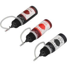 Tinta Tatuajes Temporales Con Juego de Plantillas para Tatuajes 3 Colores Aprueba De Agua GUANGTIAN CHEN  SHOP - Multicolor - Ver 5