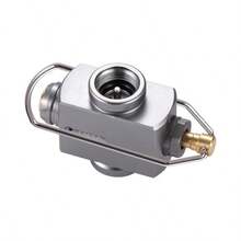 Adaptador De Recarga De Gas Butano Para Camping Al Aire Libre De Campingmoon Multi-adaptador Para Latas De Butano Y Propano - gris-plata - Ver 3