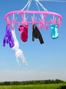 Clotheshorse - 藍色 - 查看 3