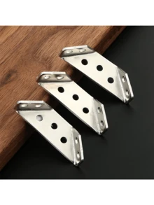 20 件/包通用不銹鋼家具角落連接件適用於架子、櫃子、桌子、椅子、l 型支架支撐固定緊固件 - 銀色 - 查看 7